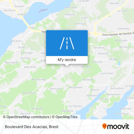 Boulevard Des Acacias plan