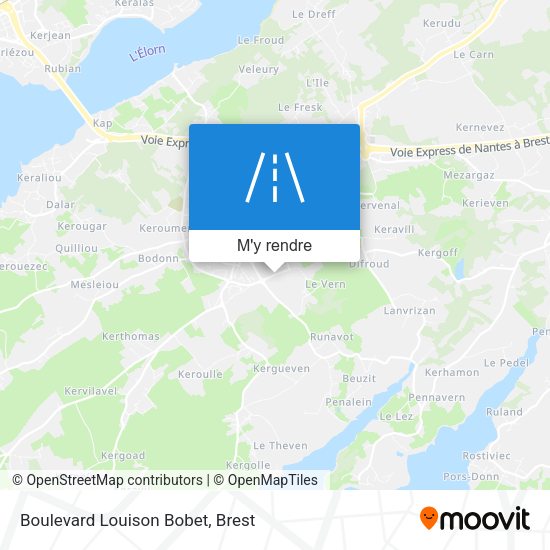 Boulevard Louison Bobet plan