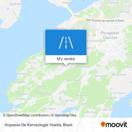 Impasse De Kervezingar Huella plan