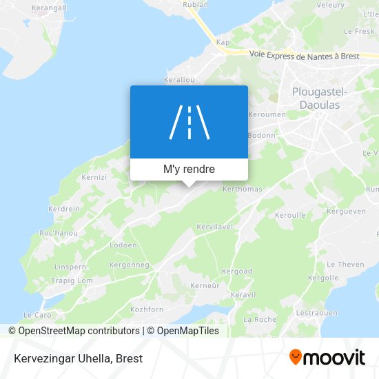 Kervezingar Uhella plan