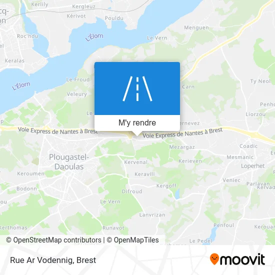 Rue Ar Vodennig plan