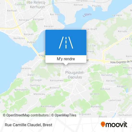 Rue Camille Claudel plan