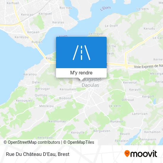 Rue Du Château D'Eau plan