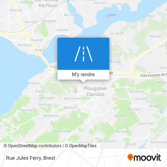 Rue Jules Ferry plan