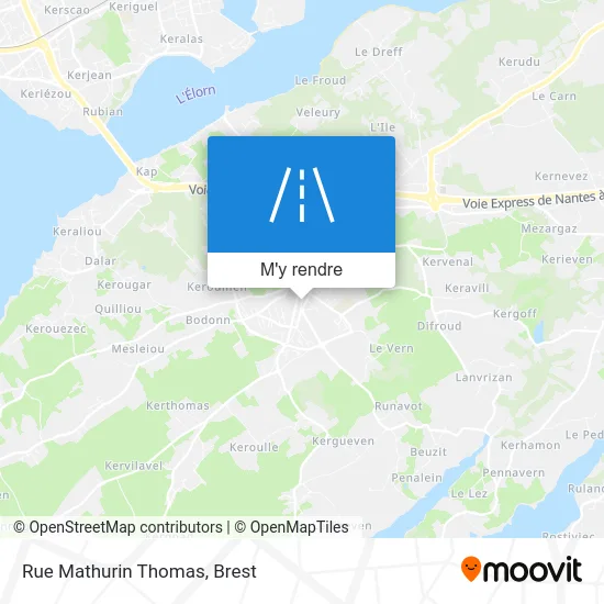 Rue Mathurin Thomas plan