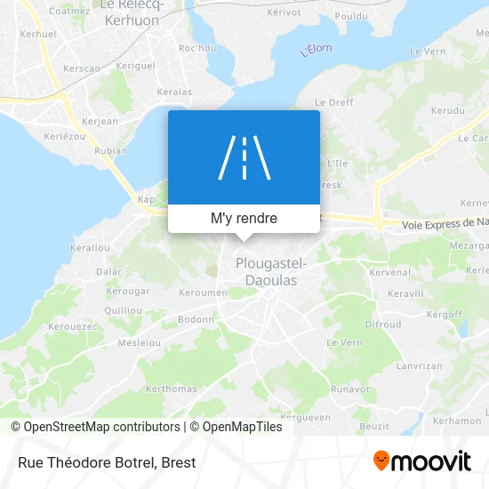 Rue Théodore Botrel plan