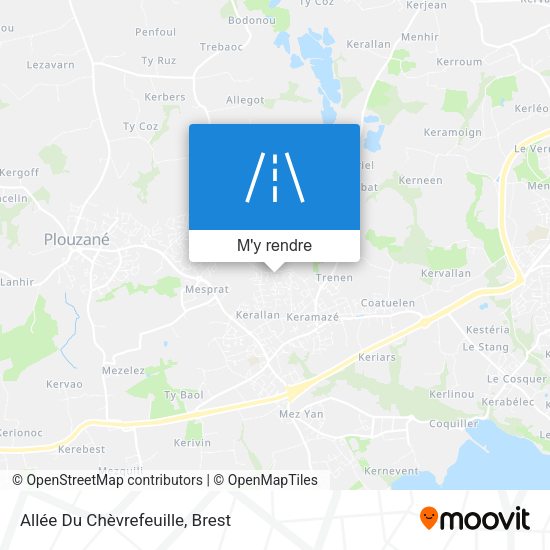 Allée Du Chèvrefeuille plan