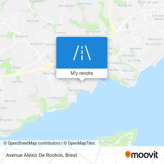 Avenue Alexis De Rochon plan