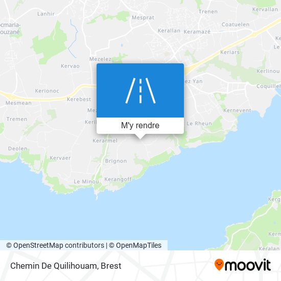 Chemin De Quilihouam plan