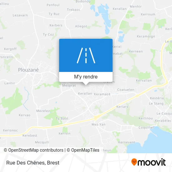 Rue Des Chênes plan