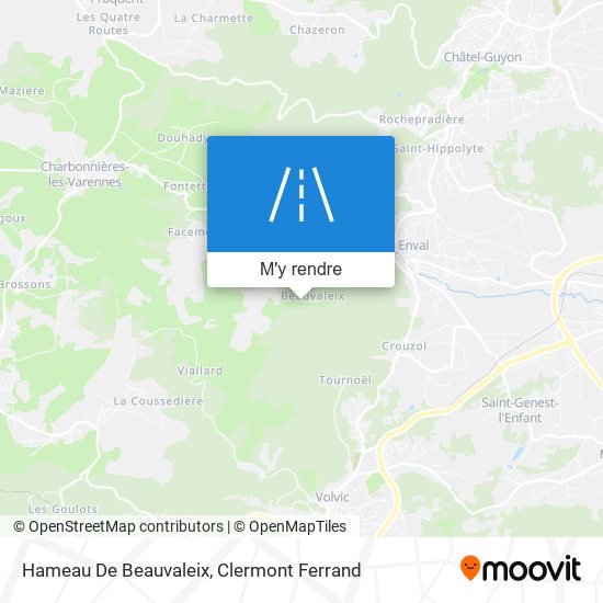 Hameau De Beauvaleix plan