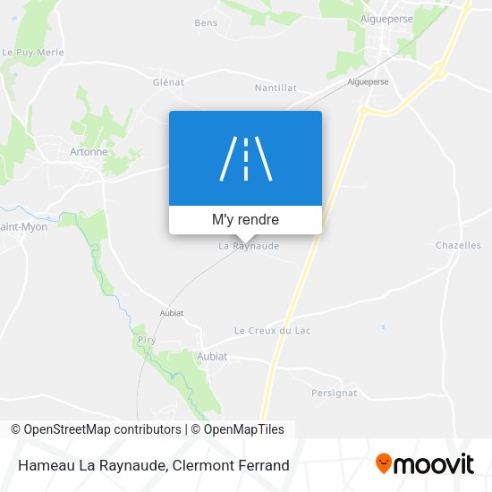 Hameau La Raynaude plan