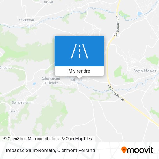 Impasse Saint-Romain plan