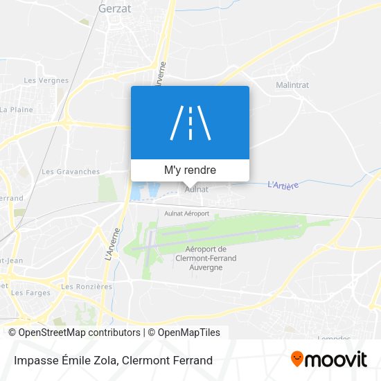 Impasse Émile Zola plan