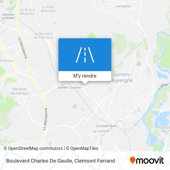 Boulevard Charles De Gaulle plan