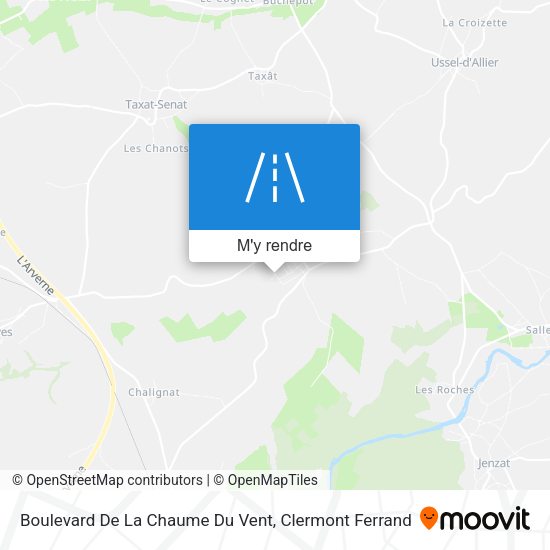 Boulevard De La Chaume Du Vent plan