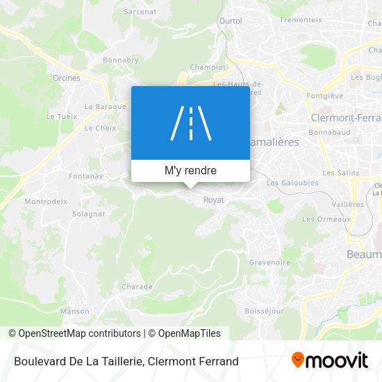 Boulevard De La Taillerie plan