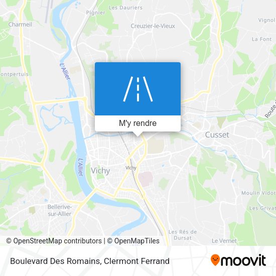 Boulevard Des Romains plan
