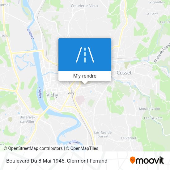 Boulevard Du 8 Mai 1945 plan