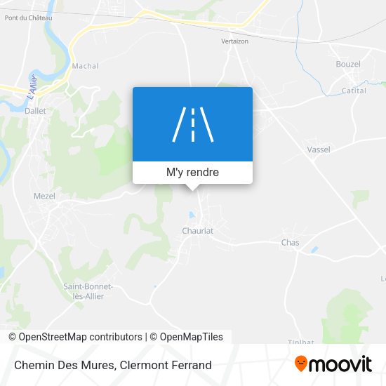 Chemin Des Mures plan