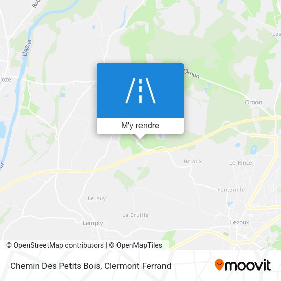 Chemin Des Petits Bois plan