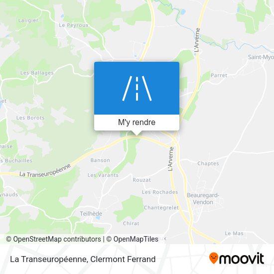 La Transeuropéenne plan