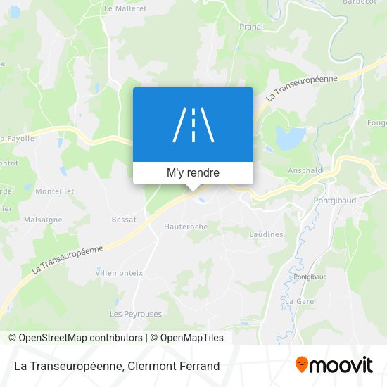 La Transeuropéenne plan