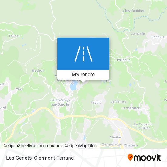 Les Genets plan