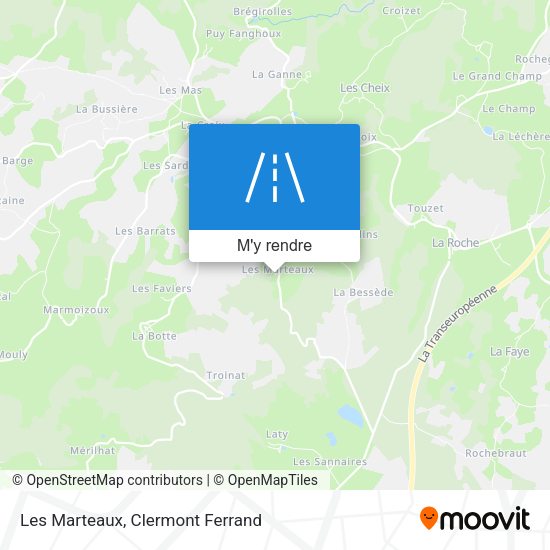 Les Marteaux plan