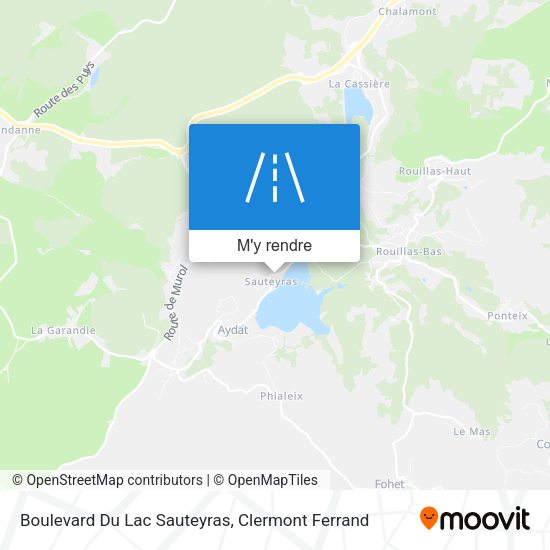 Boulevard Du Lac Sauteyras plan
