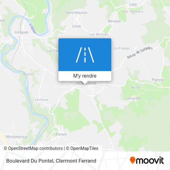 Boulevard Du Pontel plan