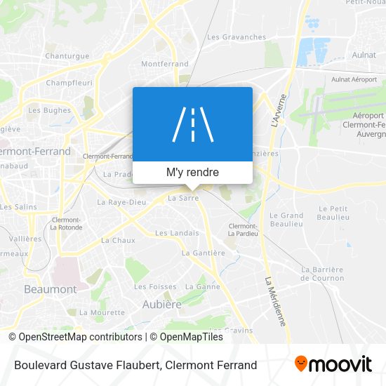 Boulevard Gustave Flaubert plan