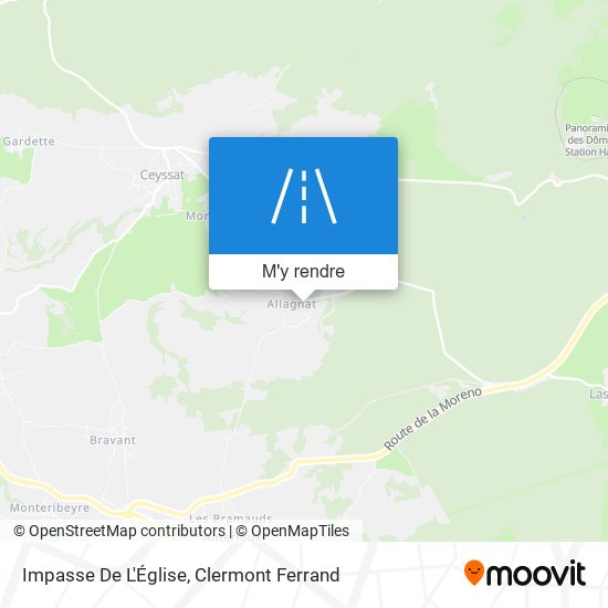 Impasse De L'Église plan