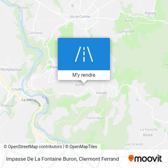 Impasse De La Fontaine Buron plan