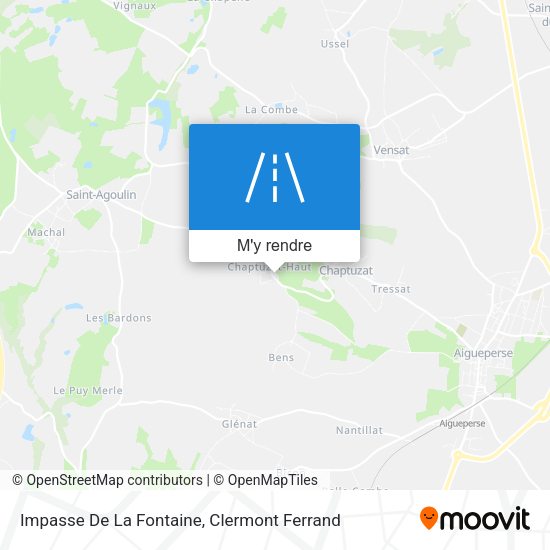Impasse De La Fontaine plan