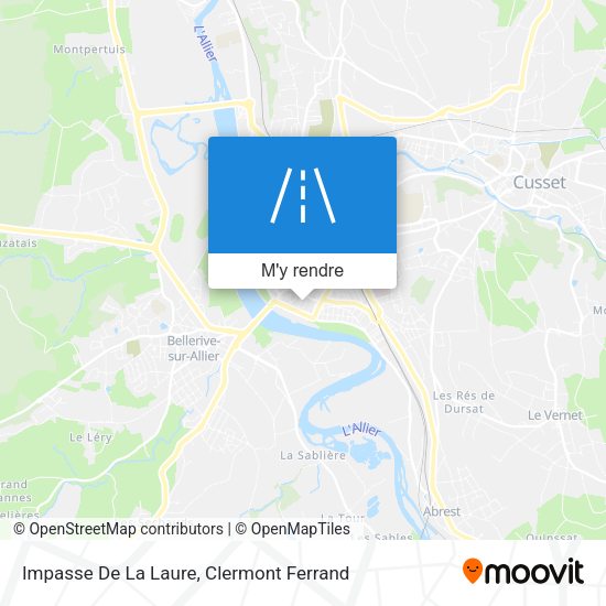 Impasse De La Laure plan