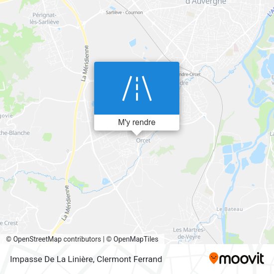 Impasse De La Linière plan