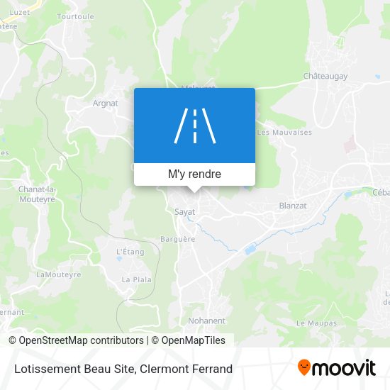 Lotissement Beau Site plan