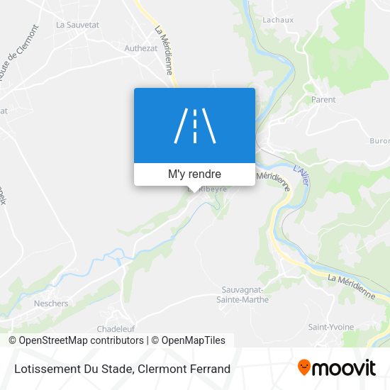 Lotissement Du Stade plan