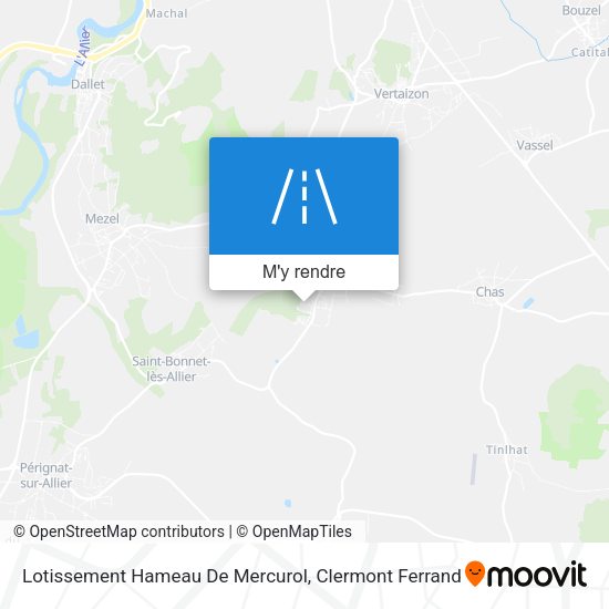 Lotissement Hameau De Mercurol plan