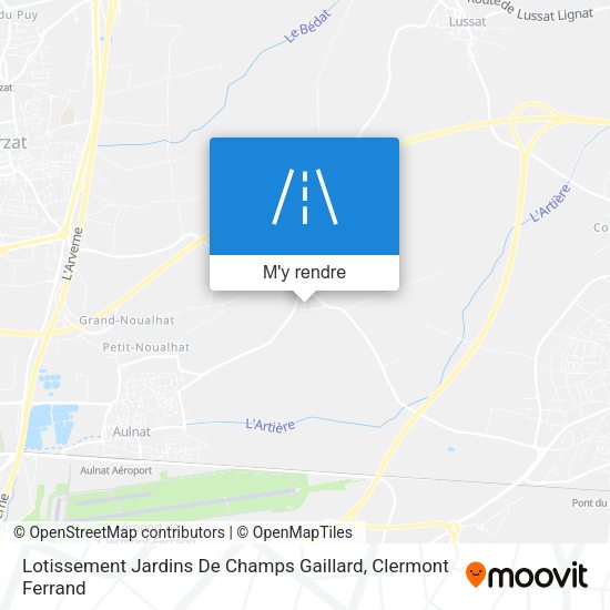 Lotissement Jardins De Champs Gaillard plan