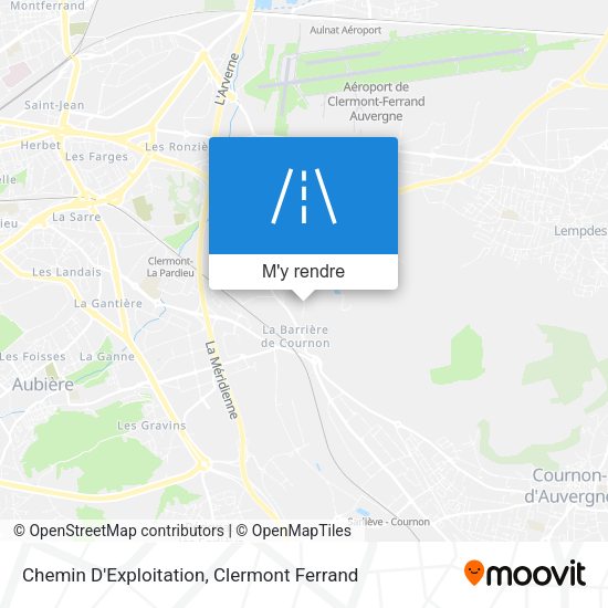 Chemin D'Exploitation plan