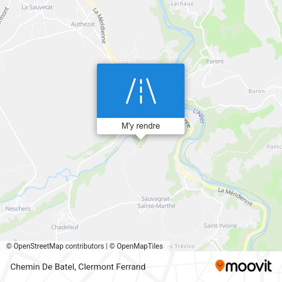 Chemin De Batel plan