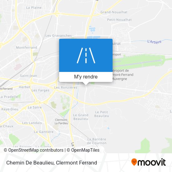 Chemin De Beaulieu plan