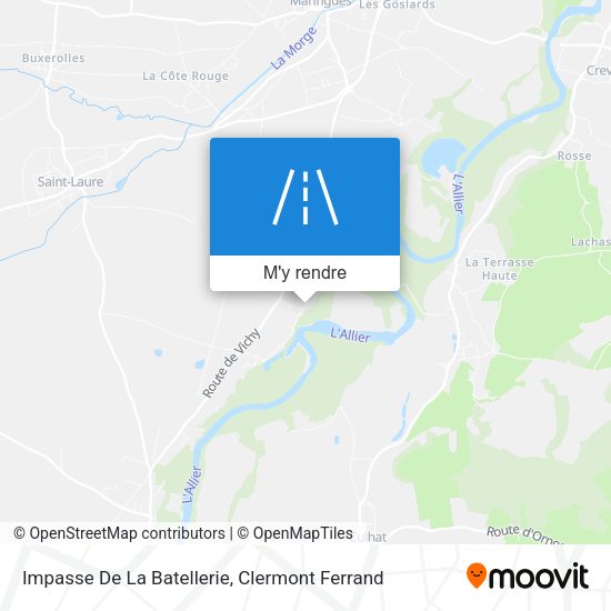 Impasse De La Batellerie plan