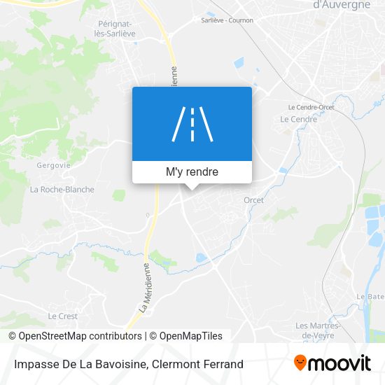 Impasse De La Bavoisine plan