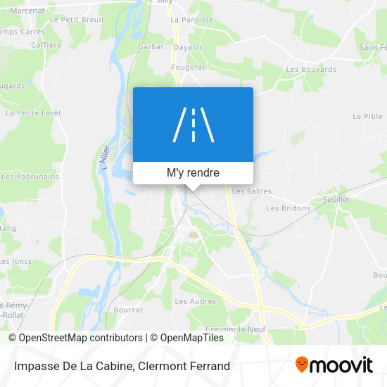 Impasse De La Cabine plan