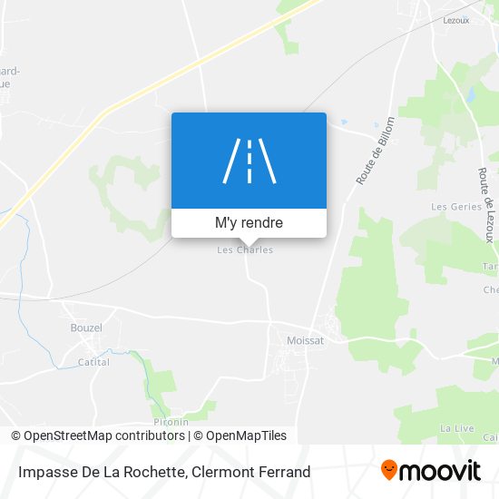 Impasse De La Rochette plan