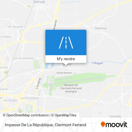 Impasse De La République plan