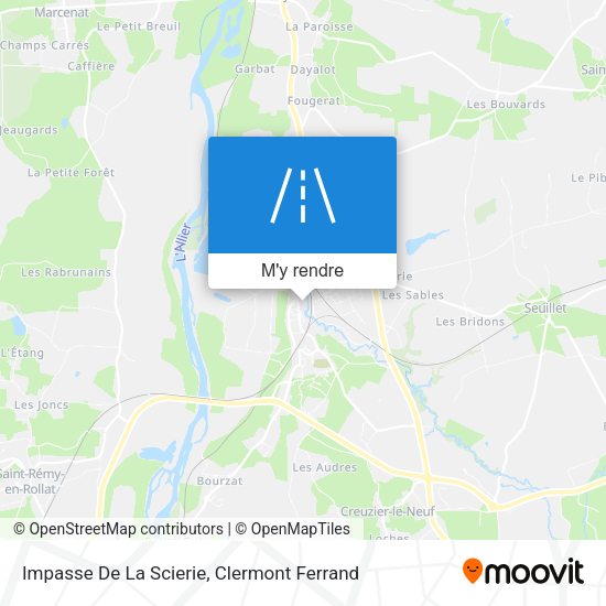 Impasse De La Scierie plan